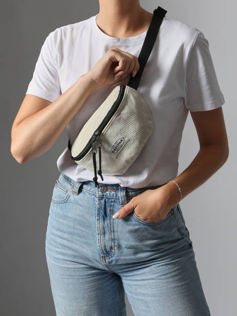 Heuptasje Eastpak Beige mono ribs K74RIB ander zicht 1